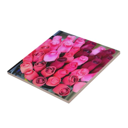 Rosenknochen Fliese (Seite)