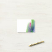 Rosenknospe-Anmerkungen Post-it Klebezettel (Auf Schreibtisch)