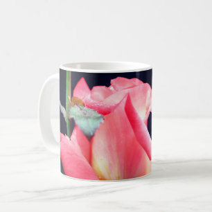 Rosenknospe Blume Personalisiert Kaffeetasse