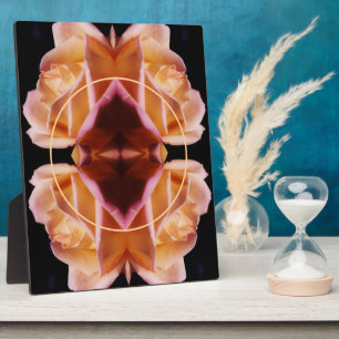 Rosenknospe-Blume Tinte Hinzufügen Ihres eigenen F Fotoplatte