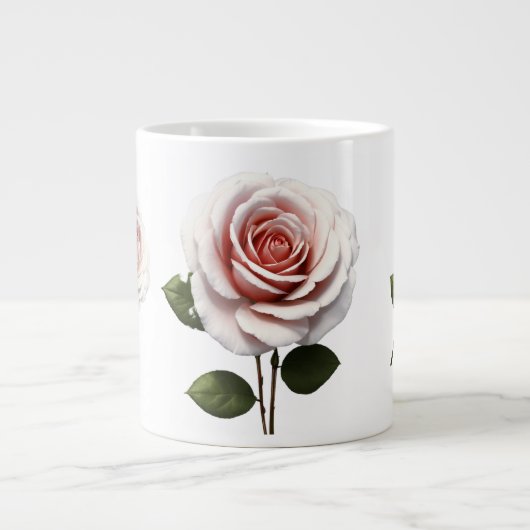 Rosenknospe der möglichen Jumbo-Tasse (Vorderseite)