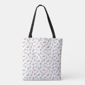Rosenknospe Floral Bag Tasche (Rückseite)