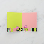Rosenknospe Join-Farbmuster Note Card Karte (Innenseite)