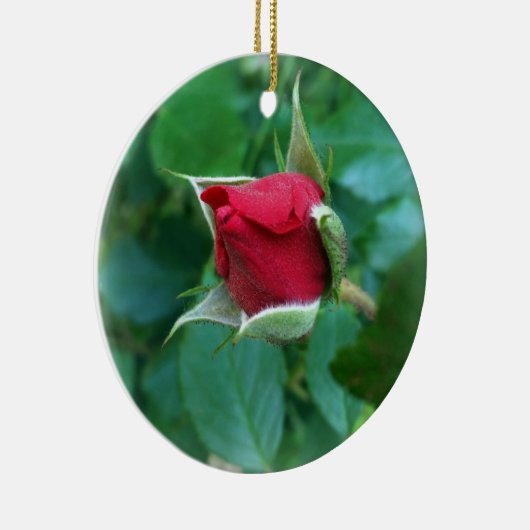 Rosenknospe Keramikornament (Rechts)