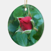 Rosenknospe Keramikornament (Links)