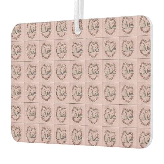 Rosenknospe Liebe Autolufterfrischer (Links)