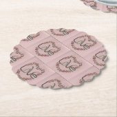 Rosenknospe Liebe Untersetzer (angewinkelt)