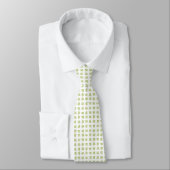 Rosenknospe Mini-print Necktie Krawatte (Gebunden)