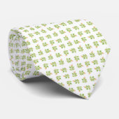 Rosenknospe Mini-print Necktie Krawatte (Gerollt)