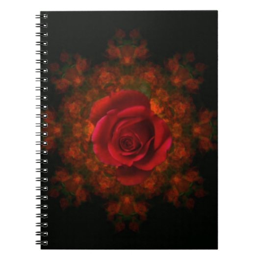 Rosenknospe Notizblock (Vorderseite)