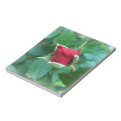 Rosenknospe Notizblock (Rotiert)