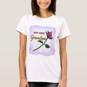 Rosenknospe Oma T-Shirt