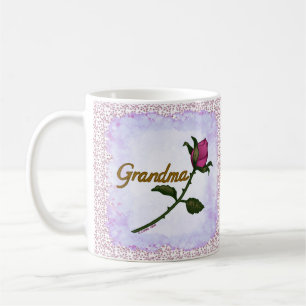 Rosenknospe Oma Tasse