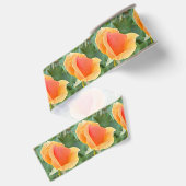 Rosenknospe Ribbon Ripsband (Rückseite)