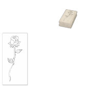 Rosenknospe Rubber Briefmarke Gummistempel (Stempel)