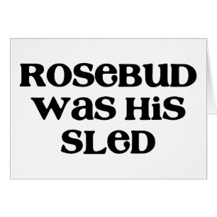 Rosenknospe-Schlitten