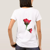 Rosenknospe T-Shirt (Rückseite)