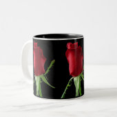 Rosenknospe Tasse (Vorderseite Links)