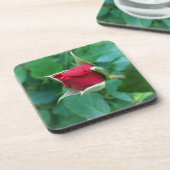 Rosenknospe Untersetzer (Linke Seite)