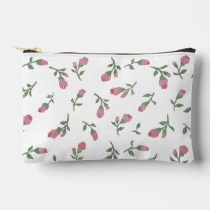 Rosenknospe Zipper Pouch - Klein Zubehörtasche