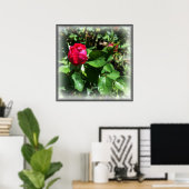 Rosenknospen Poster (Heimbüro)