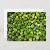 Rosenkohl Postkarte (Vorne/Hinten)