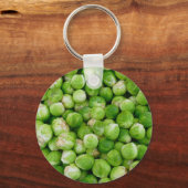 Rosenkohl Schlüsselanhänger (Vorderseite)