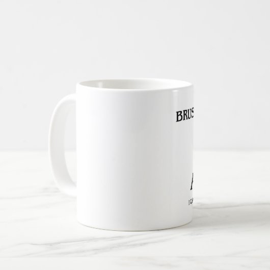 Rosenkohl-Süchtiger Kaffeetasse (Vorderseite Links)