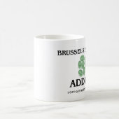 Rosenkohl-Süchtiger Kaffeetasse (Mittel)