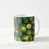 Rosenkohl-Tasse Kaffeetasse (VorderseiteRechts)