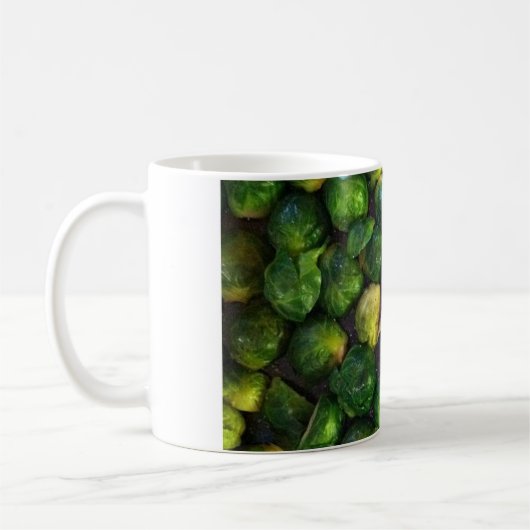 Rosenkohl-Tasse Kaffeetasse (Links)