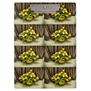 Rosenkörbe Klemmbrett