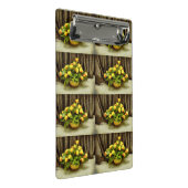 Rosenkörbe Mini Klemmbrett (Schrägansicht)