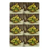 Rosenkörbe Mini Klemmbrett (Rückseite)