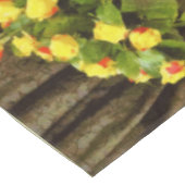 Rosenkörbe Tischdecke (Schrägansicht)