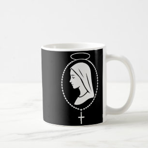 Rosenkranz der Jungfrau Maria - Katholische christ Kaffeetasse
