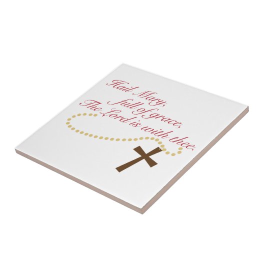 Rosenkranz Fliese (Seite)