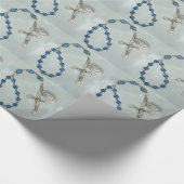 Rosenkranz Geschenkpapier (Ecke)