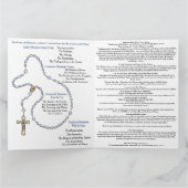 Rosenkranz Karte (Innenseite)