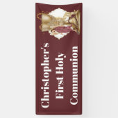 Rosenkranzen-Rosenkranzen, katholisch Banner (Vertikal)