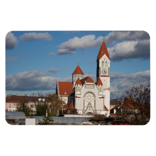 Rosenkranzkirche, Pfarre Hetzendorf Magnet (Horizontal)