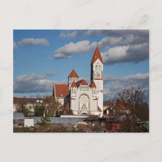Rosenkranzkirche, Pfarre Hetzendorf Postkarte (Vorderseite)