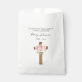 Rosenkreuz-Samenpacket Funeral Favor Bag Geschenktütchen (Vorderseite)