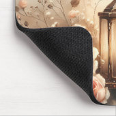 Rosenlaternen-Glanz-Sträuß Mousepad (Ecke)