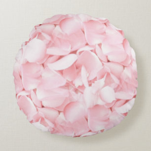 Rosenleder Rundes Kissen