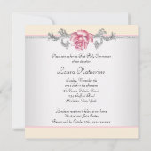 Rosenmädchen Erste Kommune Einladung (Rückseite)