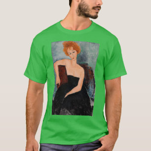 Rosenmädchen in Abend Dress Jeune Fille Rousse T-Shirt
