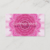RosenMandala, Geschäfts-Karte Visitenkarte (Rückseite)