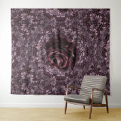 Rosenmandala wandteppich (Beispiel (Horizontal))