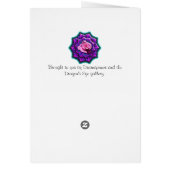 Rosenmedaillon (Hinten)